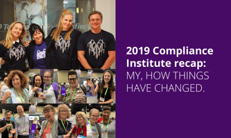 Compliance Institute Recap 2019