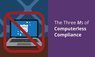 [Blog header] The Three Ms of Computerless Compliance